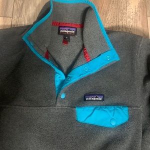 gray and blue patagonia!